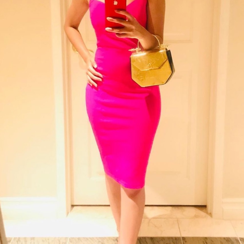 Pink dress